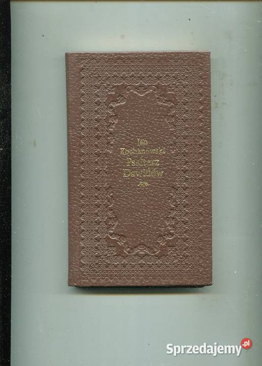 Psałterz Dawidów Jan Kochanowski Szczecin