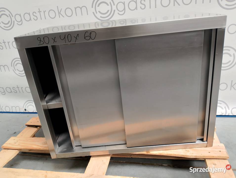 Szafka wisząca 80x40x60 drzwi przesuwne dolnośląskie Wrocław