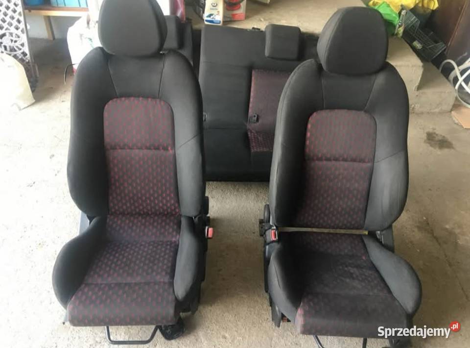 Fotele Fiesta MK6 3d kubełki ala ST wielkopolskie Trzemeszno