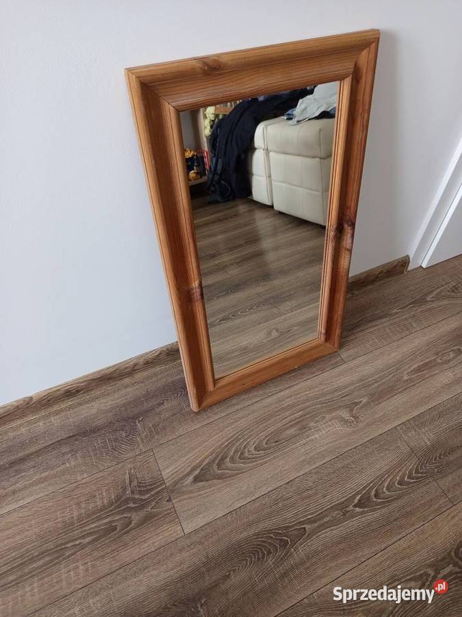 Lustro w dębowej ramie Gdańsk