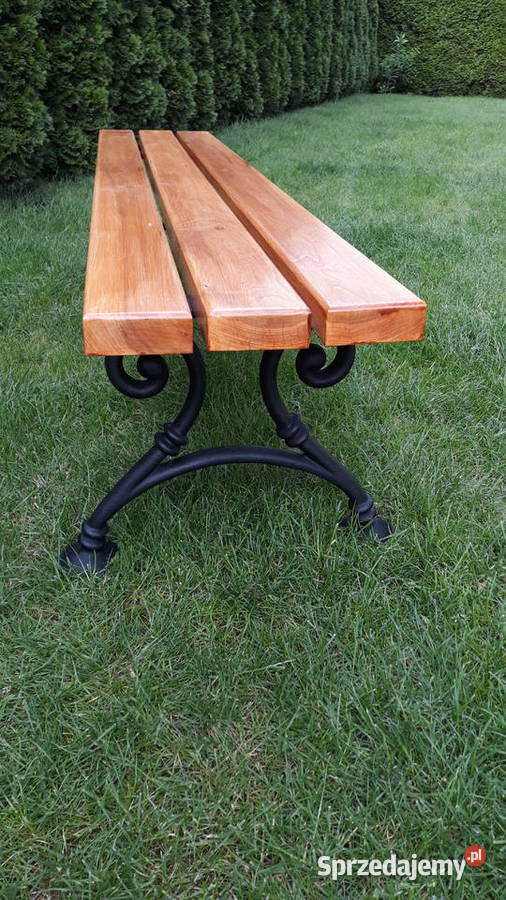 Ławka ogrodowa nogi żeliwne Wiedeńska Ożarów Mazowiecki sprzedam