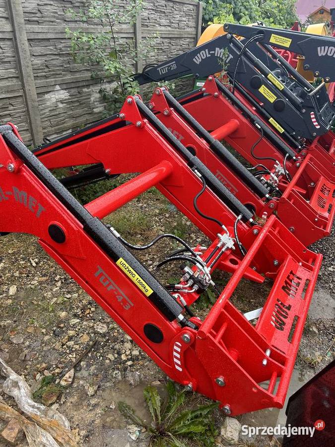 Ładowacz czołowy WOLMET tur 41500JOYEURO nieuszkodzony Oborniki Śląskie