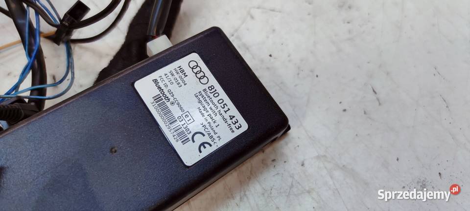 ZESTAW GŁOŚNOMÓWIĄCY ORYGINALNY AUDI A4 B8 A5 A6 Przystajń