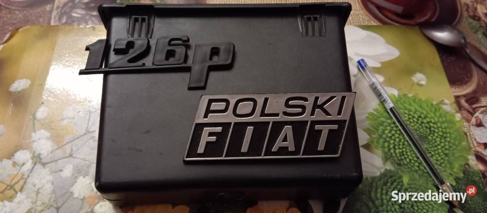 Emblematy Fiat 126p wielkopolskie