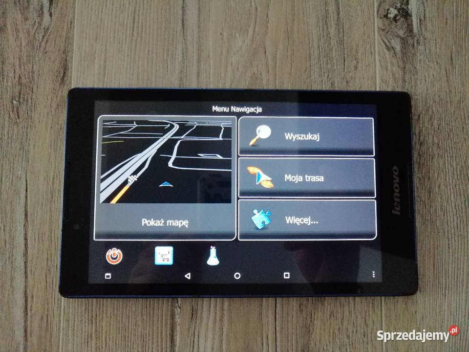 Lenovo tablet mapa IGO Nowy Sącz