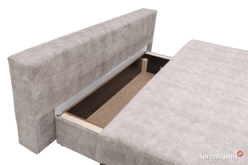 Kanapa Tapicerowana Jasnobrązowa bez Boków sprzedam