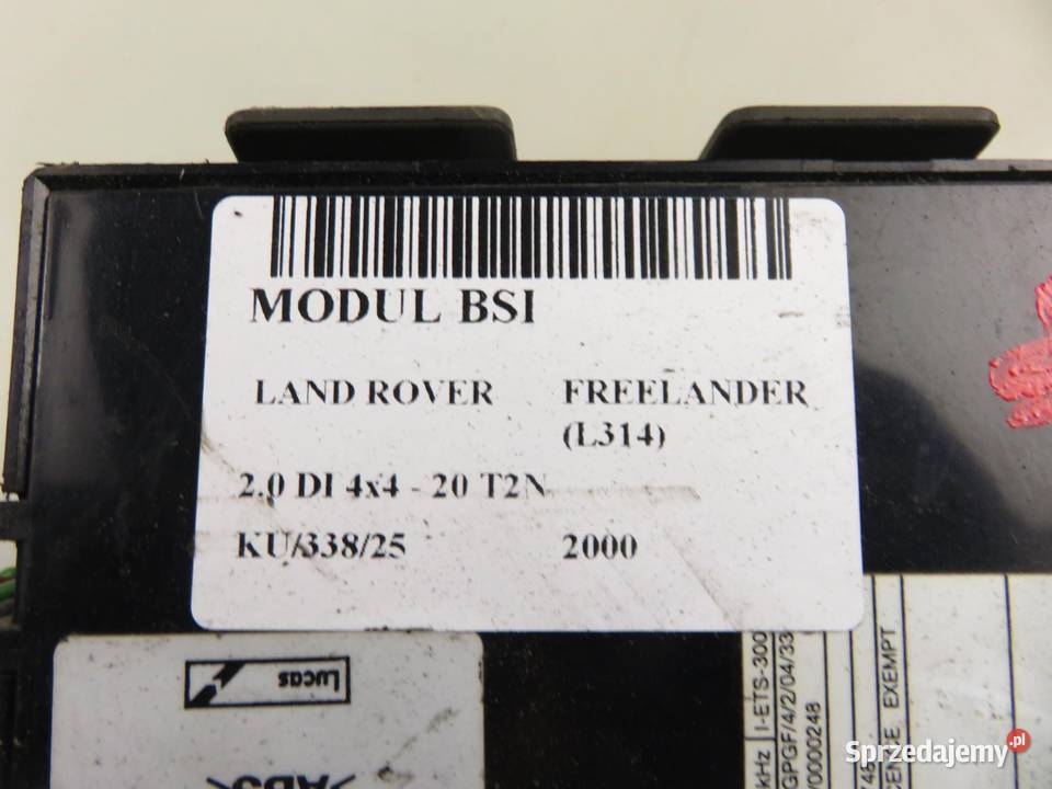 BSI LAND ROVER FREELANDER 20 DI 502010565A