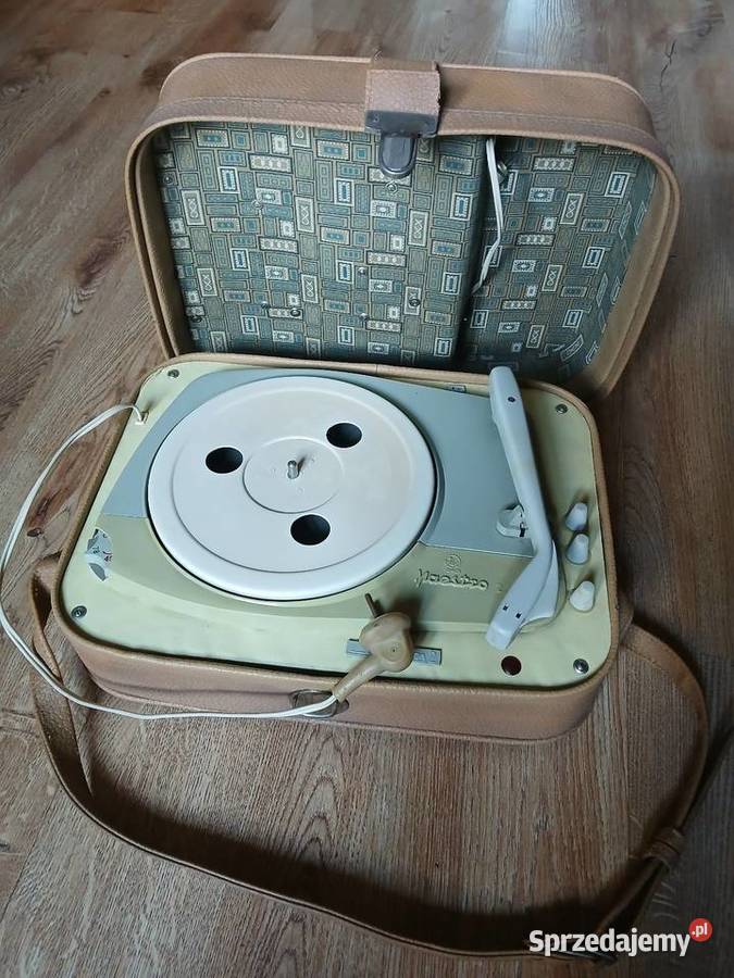 Gramofon walizkowy Unitra Fonica Kraków
