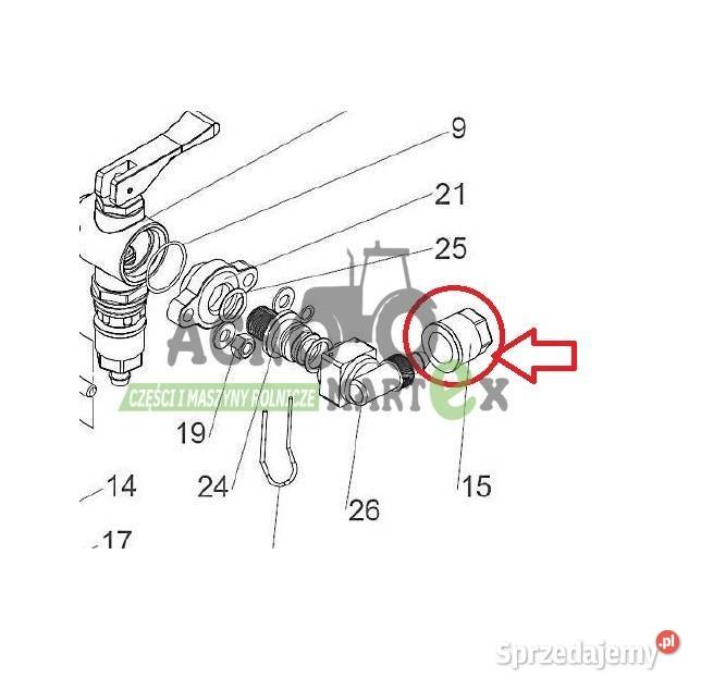 20105032 NAKRĘTKA Z KOŁNIERZEM 12 KRUKOWIAK Rolnictwo Wichrów