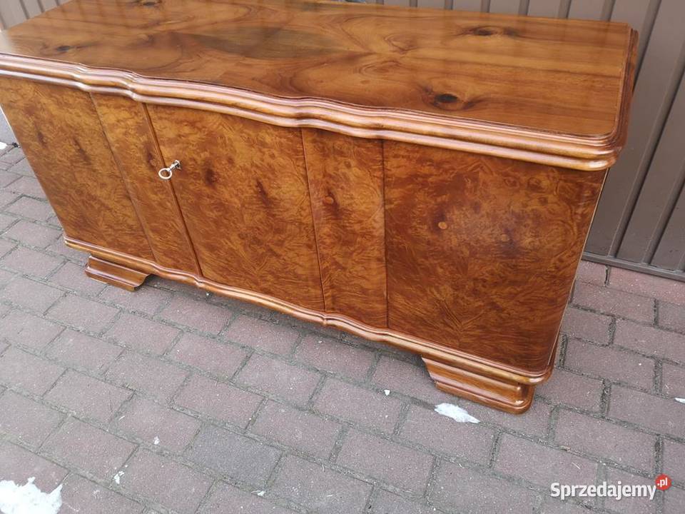Komoda ARTDECO OrzechCzeczot Niska Stara Antyk