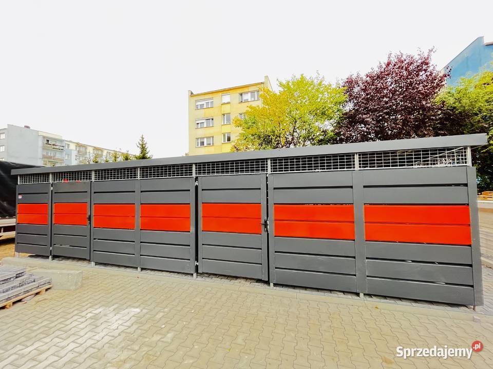 Wiata śmietnikowa na wymiar prosto producent Szczecinek