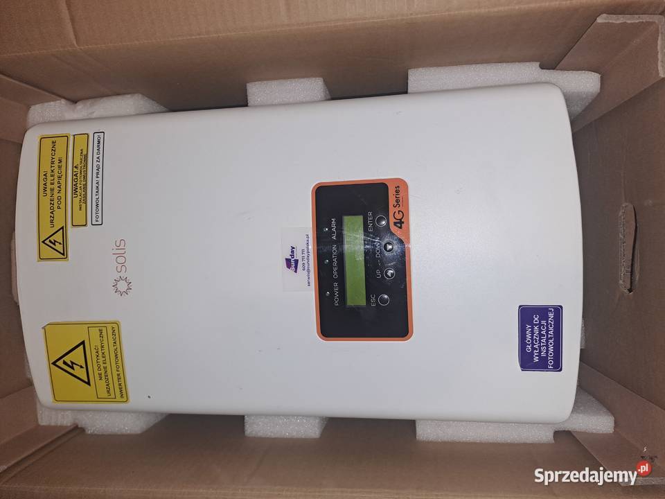 Falownik inwerter Solis 3P6K 4G 66kW 3fazowy z Sieradz
