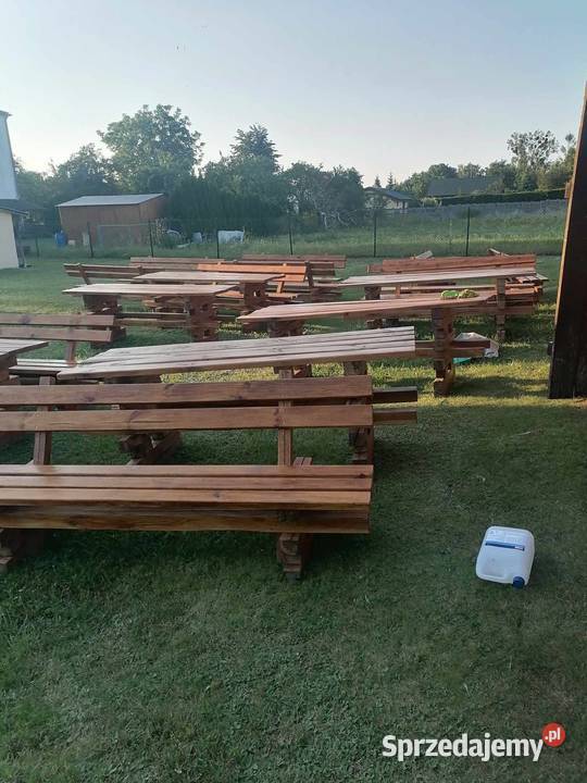 Ławki dębowe Ławy i ławki Dębowa Kłoda
