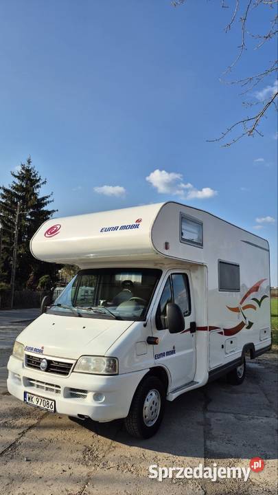 Kamper Eura Mobil Fiat Ducato Zimowa wersja Rok produkcji 2006 Warszawa