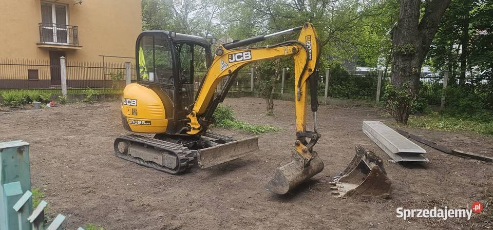 Wynajem minikoparki Kraków Z operatorem Wykopy, roboty ziemne