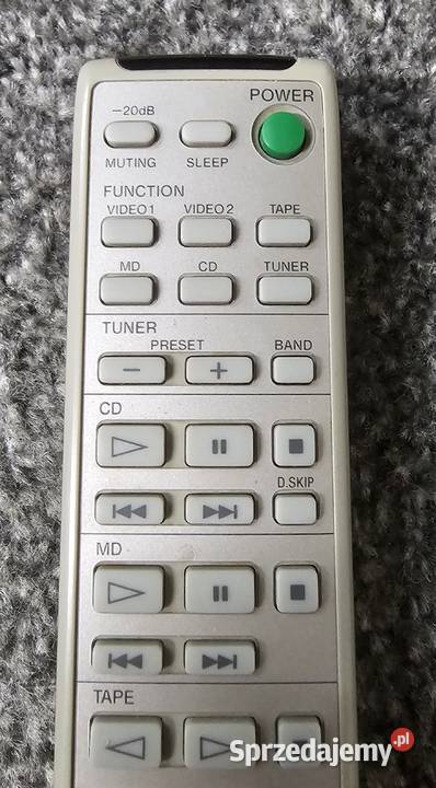 Pilot Sony audio RMEX77 sprawny wysyłka Kraków sprzedam