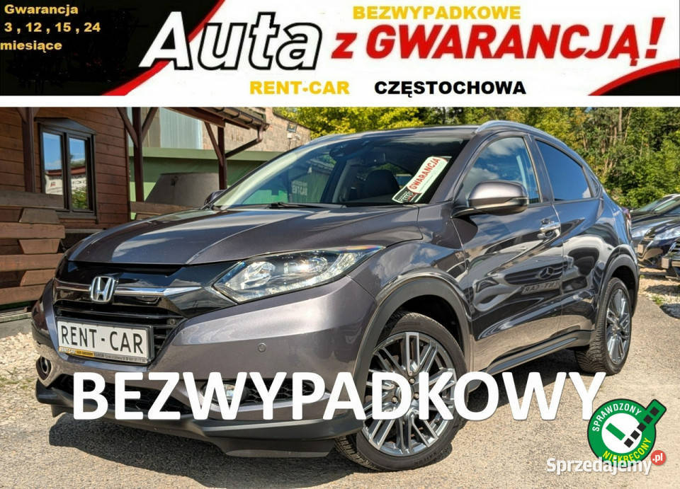 Honda HRV 16D120ZAREJESTROWANYBezwypadkowy manualna Honda śląskie Częstochowa