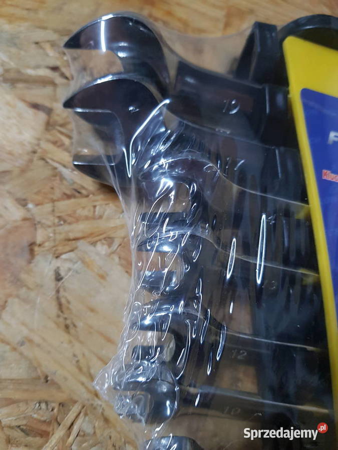 KLUCZE PŁASKOOCZKOWE Z GRZECHOTKĄ ŁAMANE 7el 819