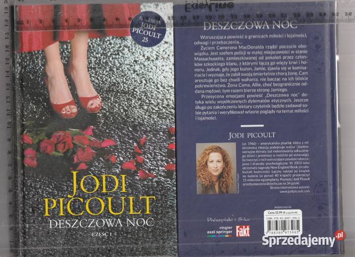 Deszczowa noc cz 1 Jodi Picoult mazowieckie Pruszków
