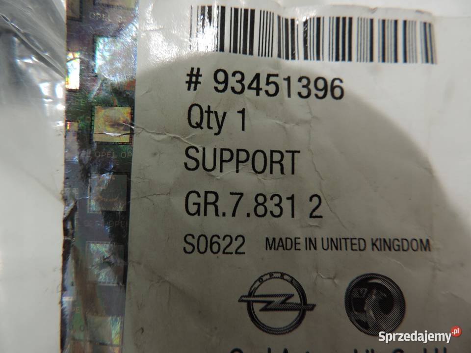OPEL VIVARO B ŚLIZG LEWY TYŁ ZDERZAKA NOWY