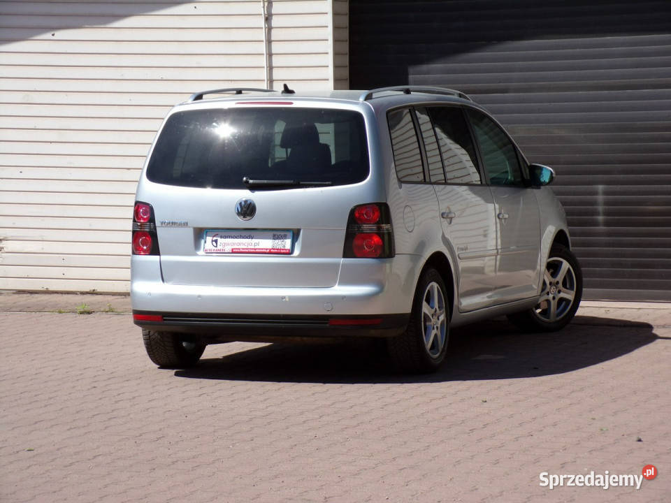 Volkswagen Touran Klimatronic Navi 7osobowy MPI lakier metallic Mikołów