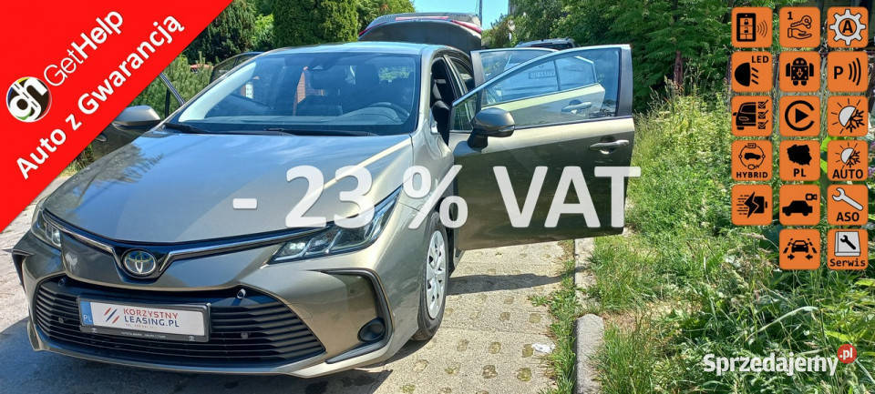 Toyota Corolla 51netto ECVT Kamera Cofania immobilizer pomorskie Gdańsk