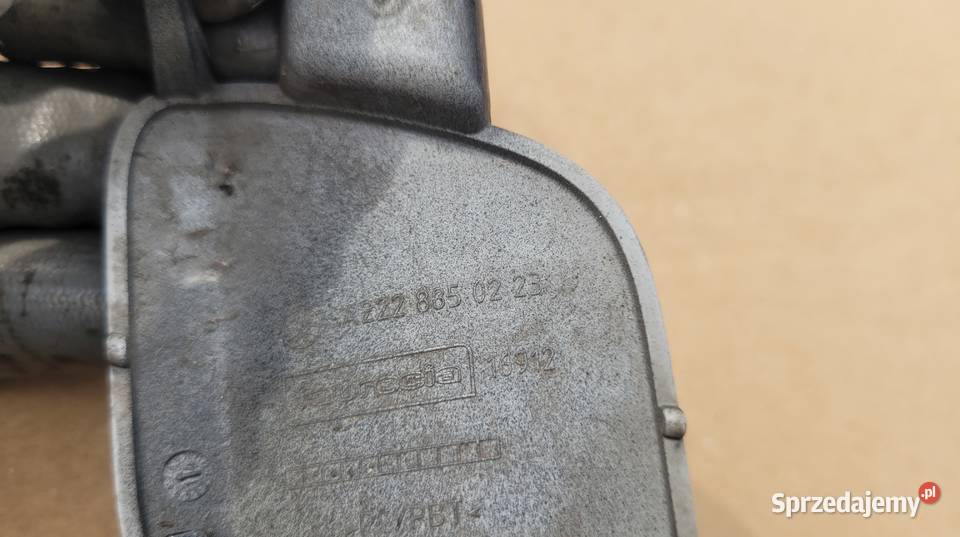 MERCEDES S W222 ZAŚLEPKA HAKA ZDERZAKA TYŁ osobowe śląskie Ruda Śląska