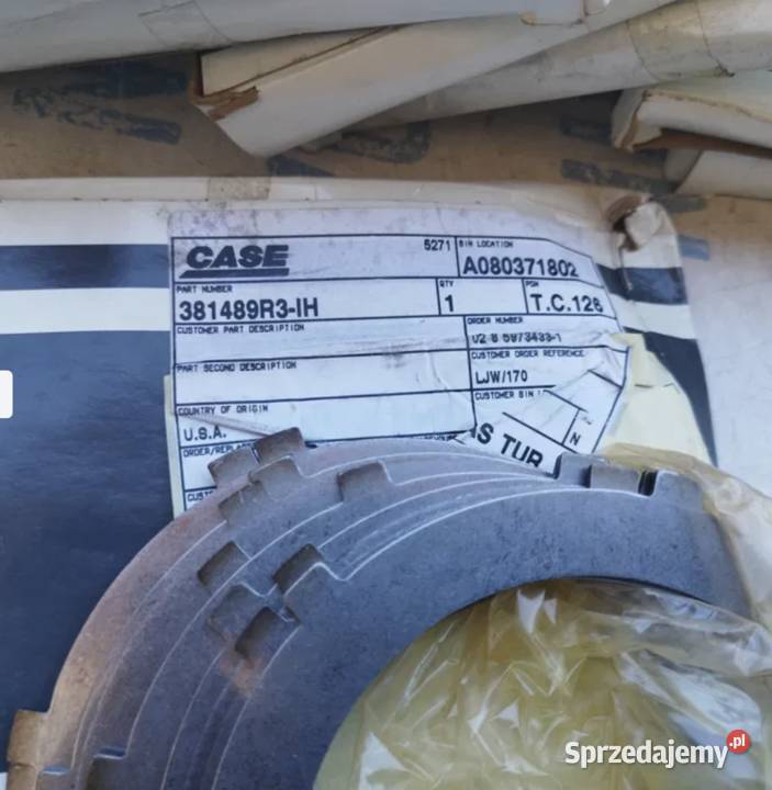 Przekładka tarczka wom 381489r3 case magnum Do kombajnów Łowicz