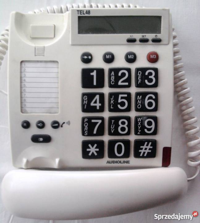 Okazja Audioline telefon przewodowy Senior Zabrze