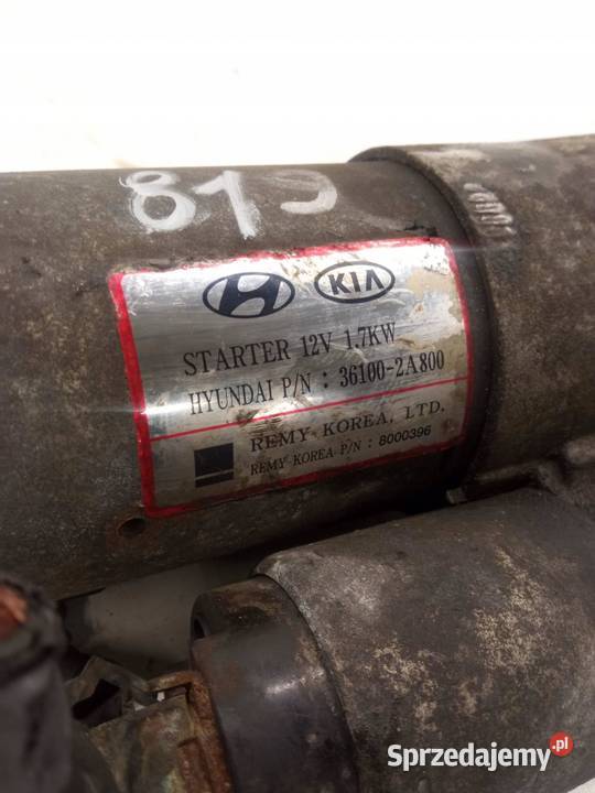 ROZRUSZNIK 361002A800 17 CRDI Kia Sportage III Rok produkcji 2012 świętokrzyskie