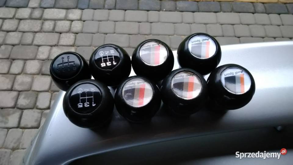 Gałka zmiany biegów Audi Sport Gałki i mieszki