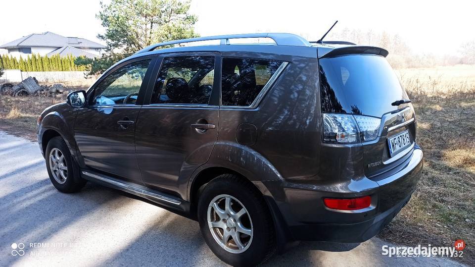 Mitsubishi Outlander II Lift 2009 aluminiowe felgi mazowieckie Radom