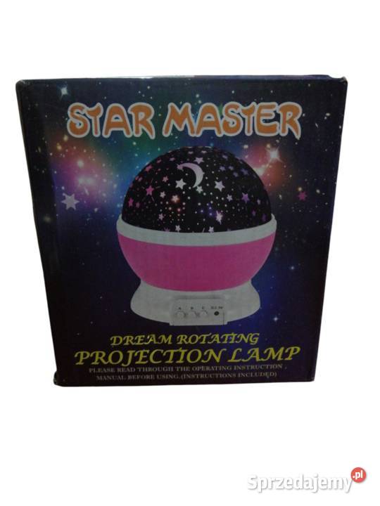 Projektor LED Star Light Night Sky różowy Zawiercie