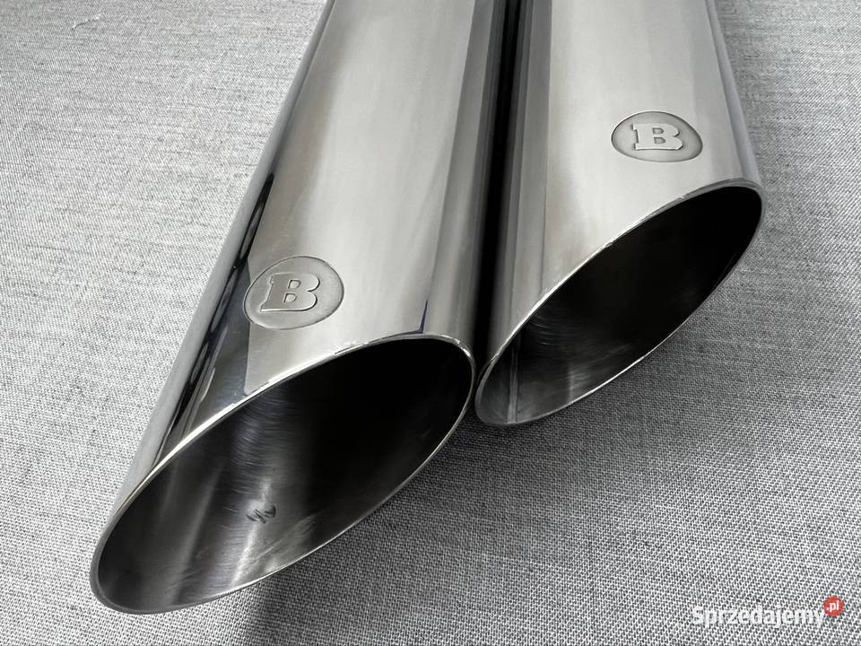 Końcowki wydechu BRABUS MercedesBenz W124 W201 sprzedam