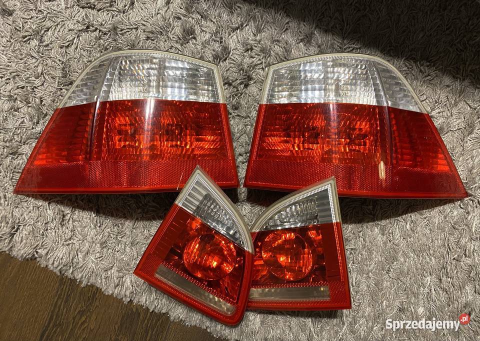 Tylne lampy BMW E61 komplet oryginały osobowe Części samochodowe Ostrzeszów