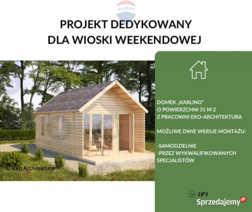 Dzialki rekreacyjne obok Zbiornika w rekreacyjna Wisła Wielka
