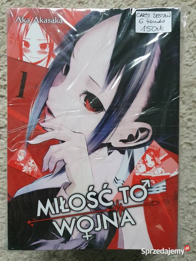 Miłość to Wojna 6 tomów Manga Gdynia sprzedam