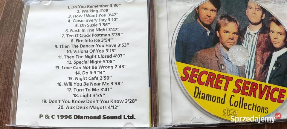 unikat Secret Service Diamond Collections 1996 śląskie Gliwice