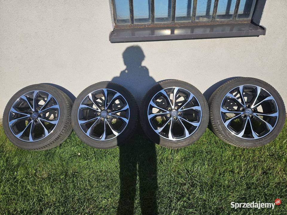 Koła Oryginalne Felgi Aluminiowe Opel 18 5x105 Wielowieś sprzedam