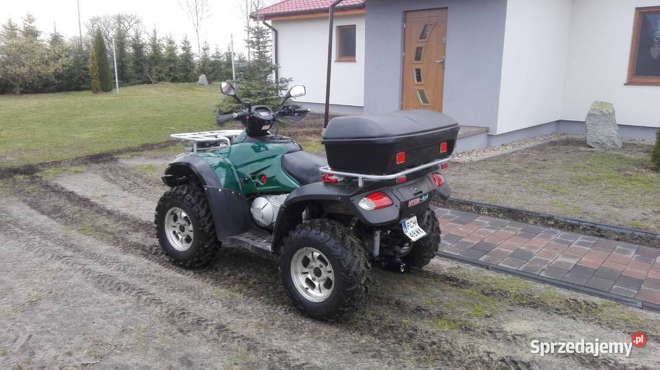 Quad Linhai 550 4x4 Rok produkcji 2008 Chodzież