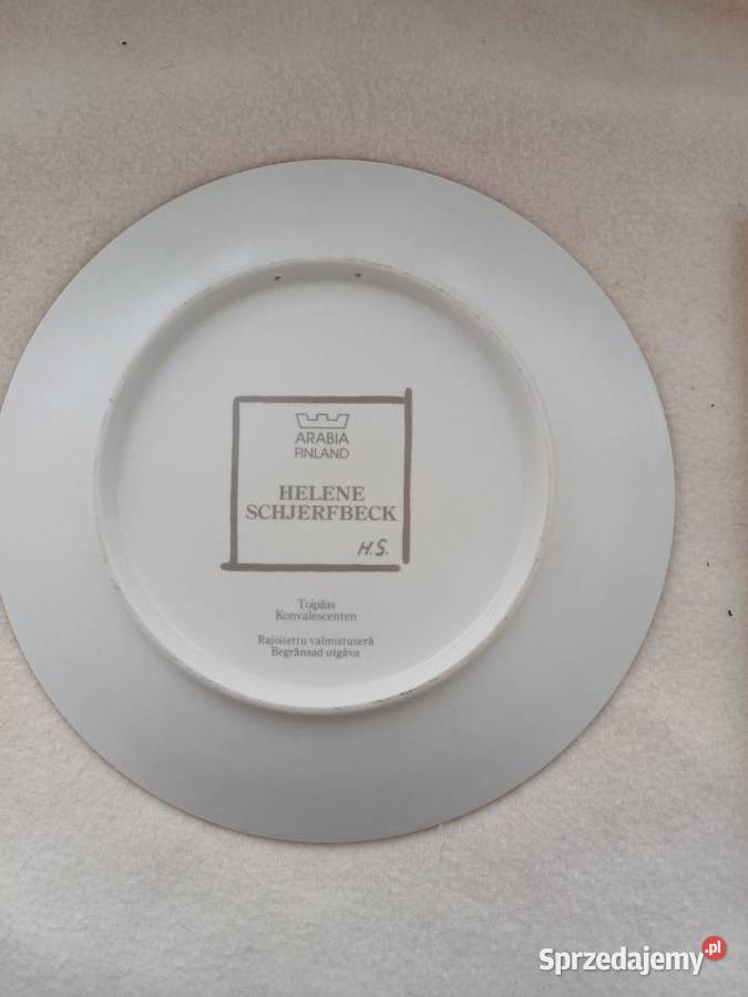 Talerz ozdobny Helene Schjerfbeck Gdynia