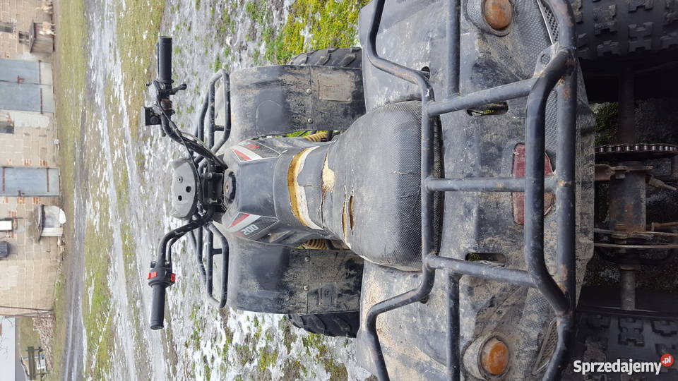Quad 200 Chińczyk kfx 200 cargo nie Bashan Młodynie Dolne