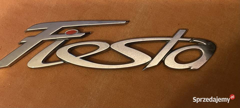 Napis emblemat znaczek Logo Fiesta dolnośląskie Wałbrzych