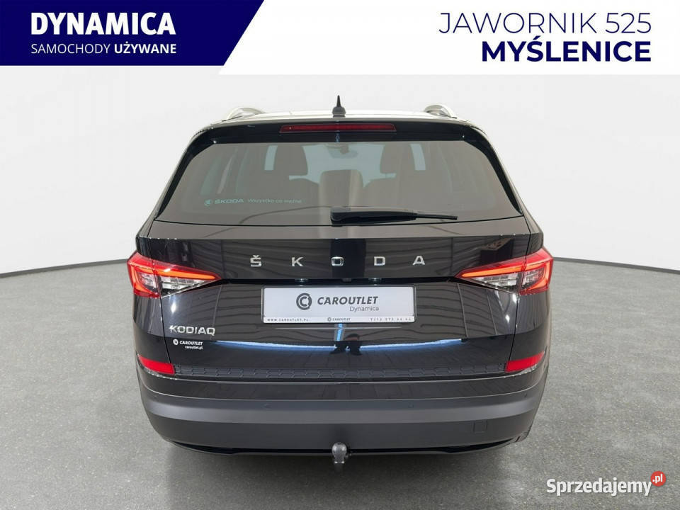 koda Kodiaq VAT 23 Style 15TSI 150 DSG 2021 r relingi dachowe małopolskie Myślenice