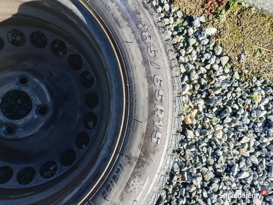 Koła zimowe Opel Corsa E i inne z czujnikami Kłomnice sprzedam