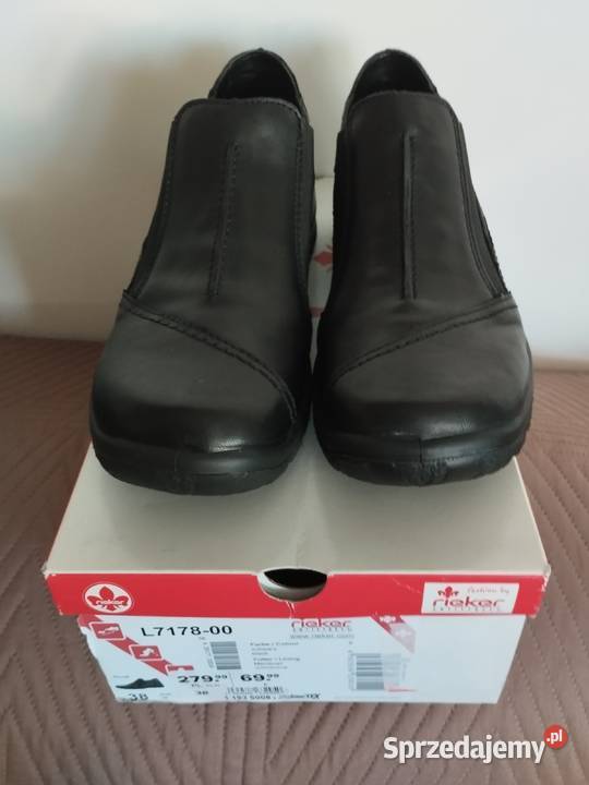Półbuty damskie skórzane RIEKER L717800 38 NOWE Warszawa