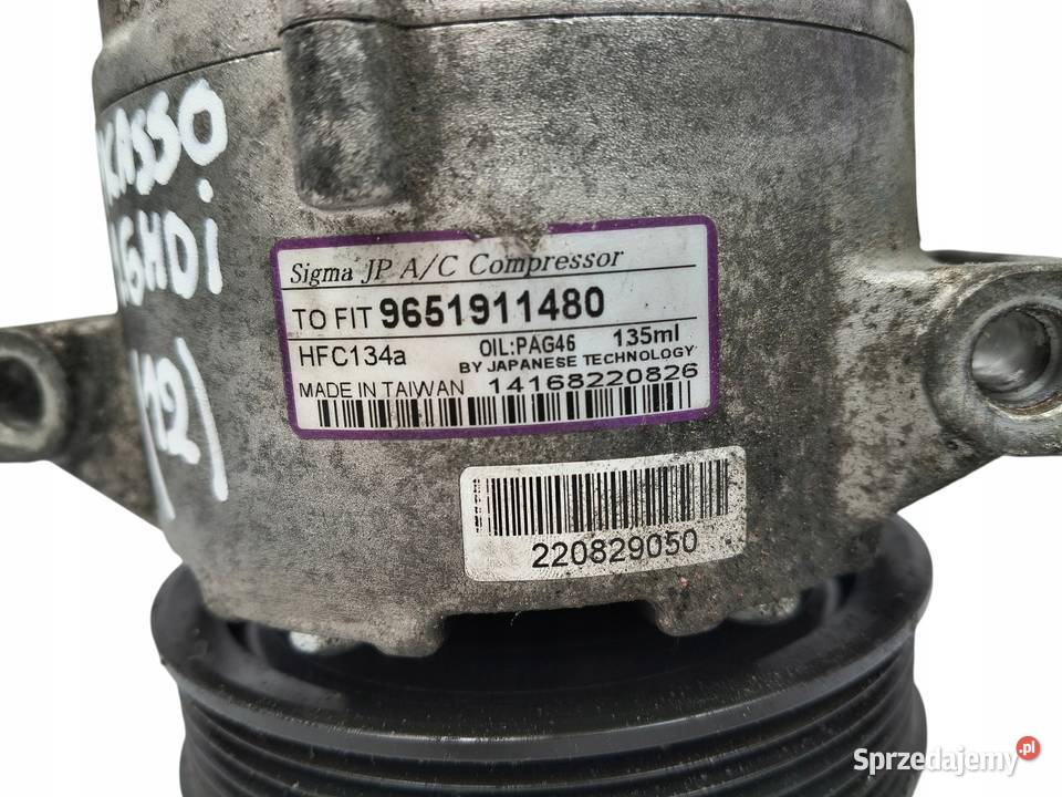 SPRĘŻARKA KLIMATYZACJI Citroen C4 Picasso 307 16 sprzedam