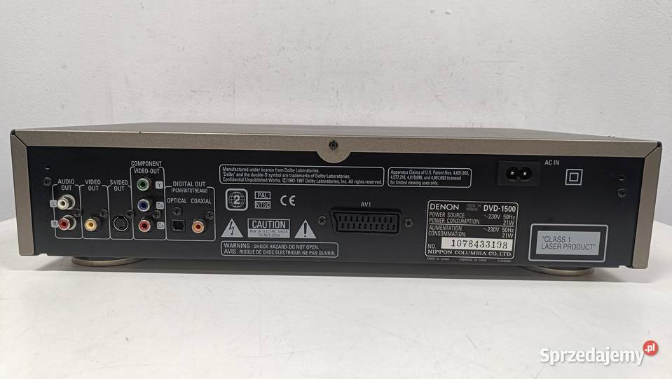DENON DVD1500 wielkopolskie Poznań