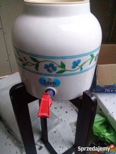 ceramiczny dystrybutor wodybutle 20 l i mniejsza biały Krzeszowice