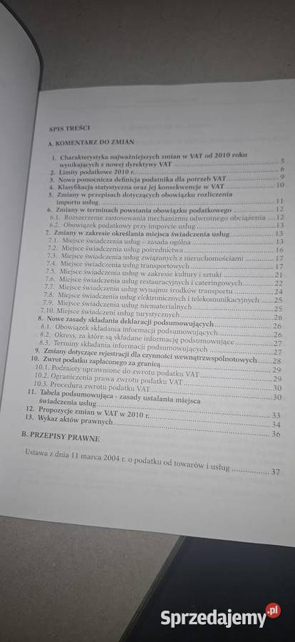VAT 2010 Komentarz do zmian publikacja Gniezno